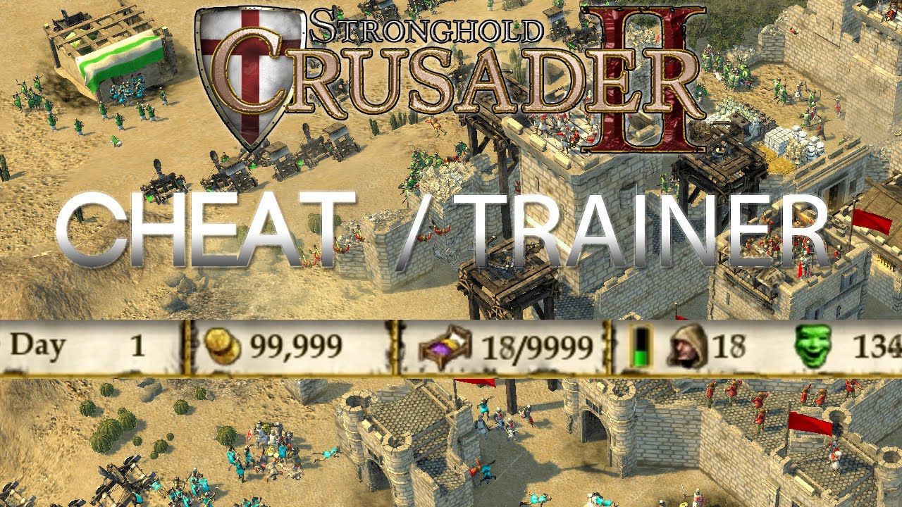 stronghold crusader trainer v1.1 free download